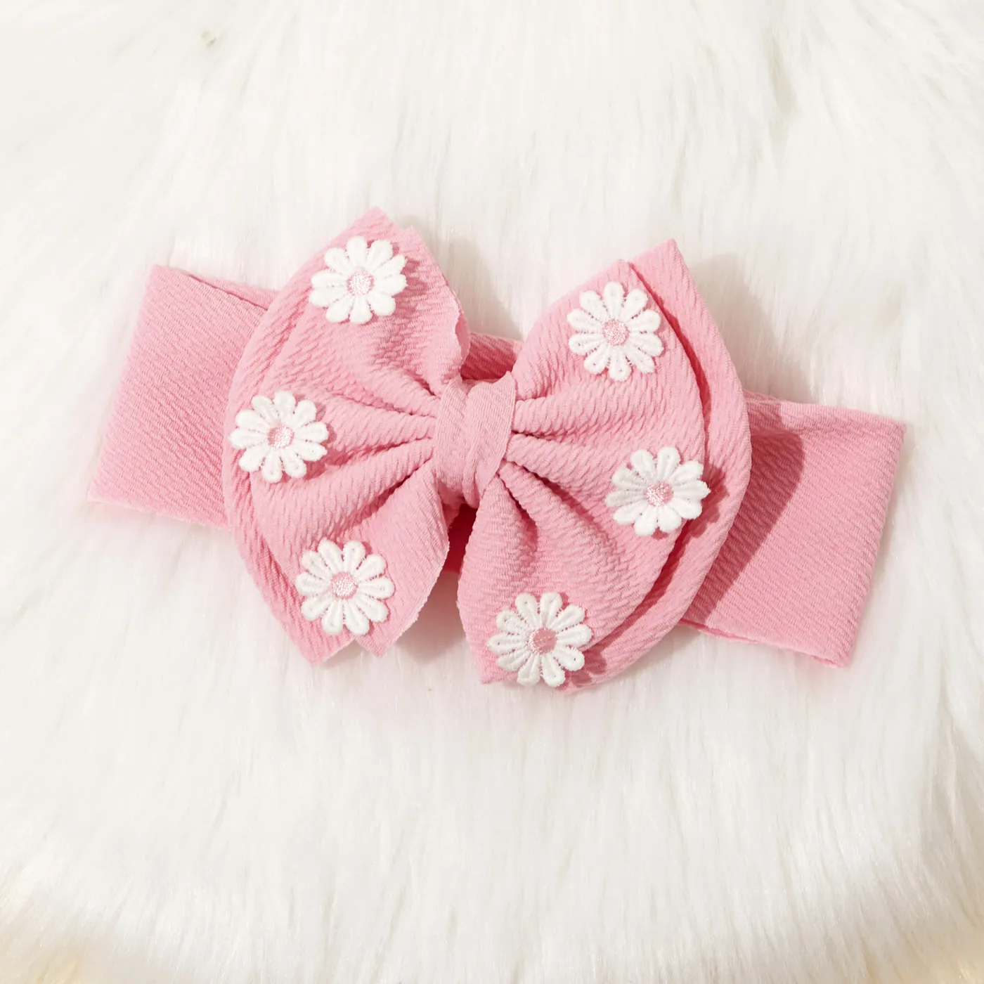 

Daisy Decor Solid Color Headband for Girls