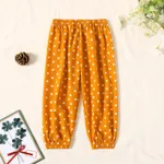 Toddler Girl Casual Polka dots Mosquito Repellent Pants Ginger