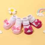 2-pack Baby Bowknot Decor Socks  image 3