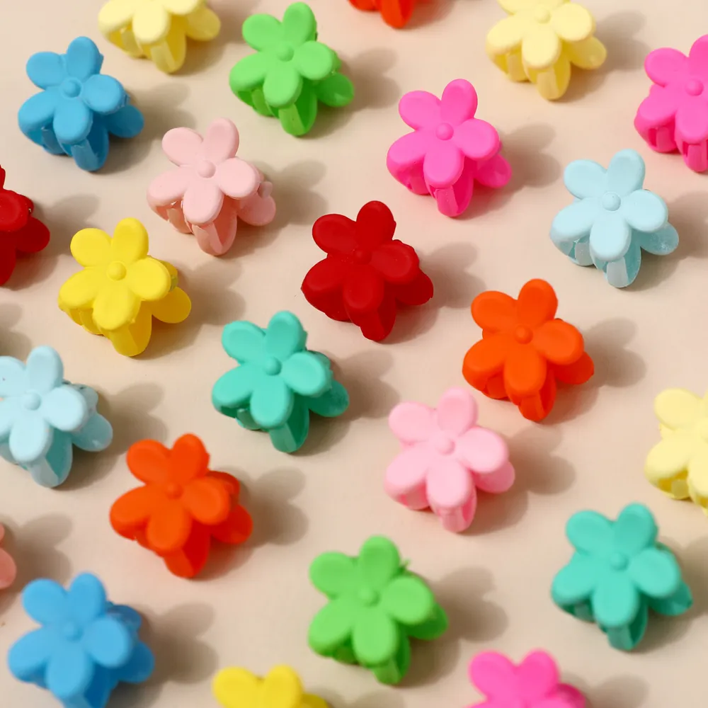 50-pack Multicolor Hair Bangs Mini Hair Claw Hair Accessories for Girls big image 6