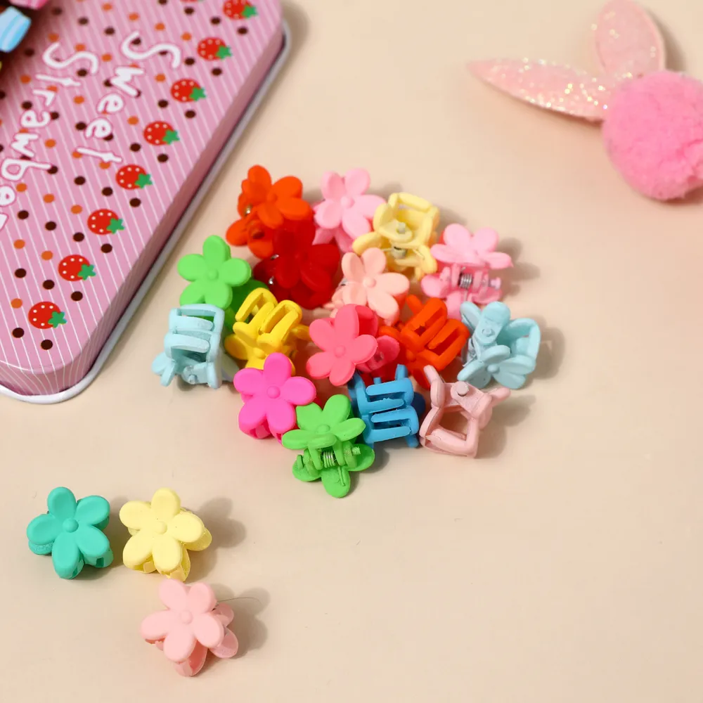 50-pack Multicolor Hair Bangs Mini Hair Claw Hair Accessories for Girls big image 7