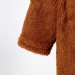2pcs Kid Girl Turtleneck Tee and Plaid Skirt Set/ Sweater/ Hooded Fleece Coat  image 4