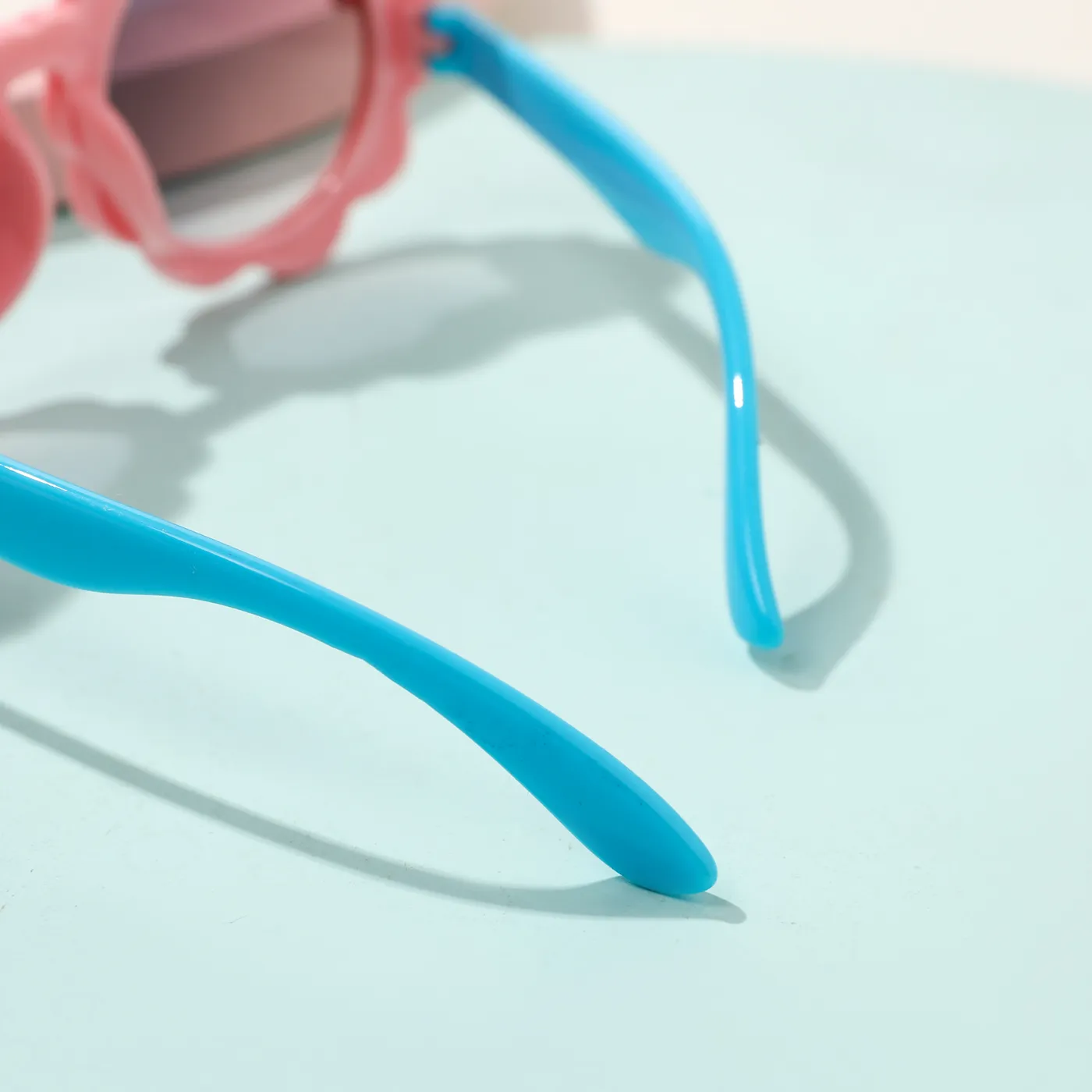 Kids Cartoon Rainbow Glasses Decorative Glasses (With Glasses Case)  image 1