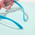Kids Cartoon Rainbow Glasses Decorative Glasses (With Glasses Case)  image 1