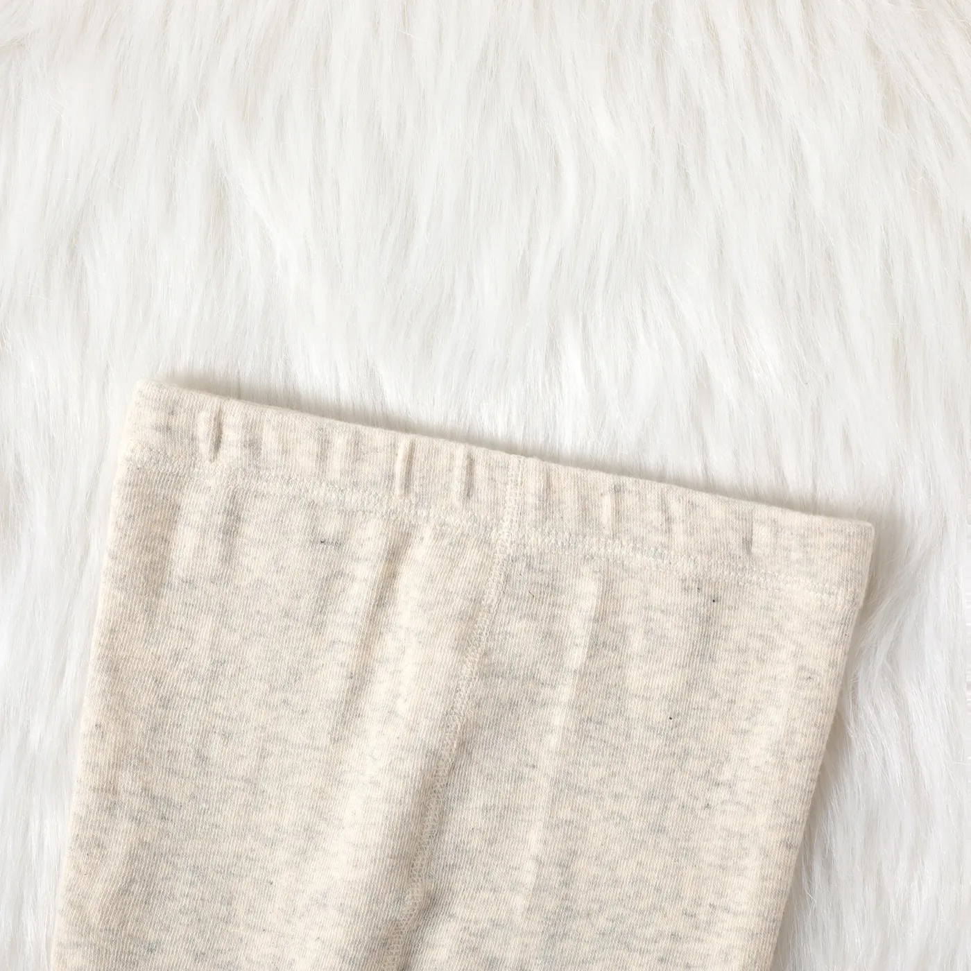 Kid Girl Cat/Bear Print Colorblock Footie Leggings  image 4