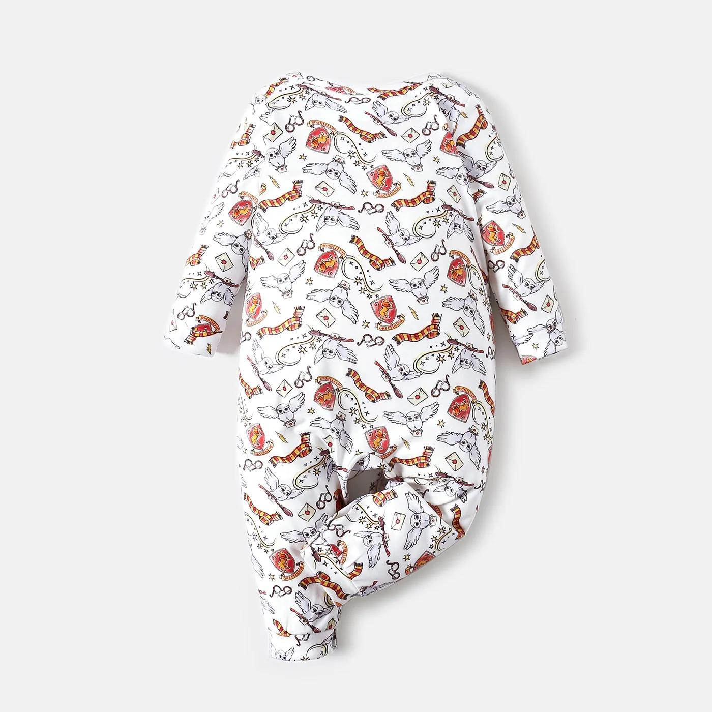 Harry Potter Baby Boy/Girl Gryffindor Owl  Allover Jumpsuit  image 3