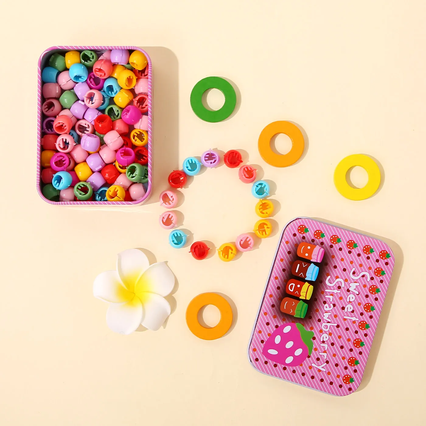 50-pack Multicolor Hair Bangs Mini Hair Claw Hair Accessories for Girls Color-E