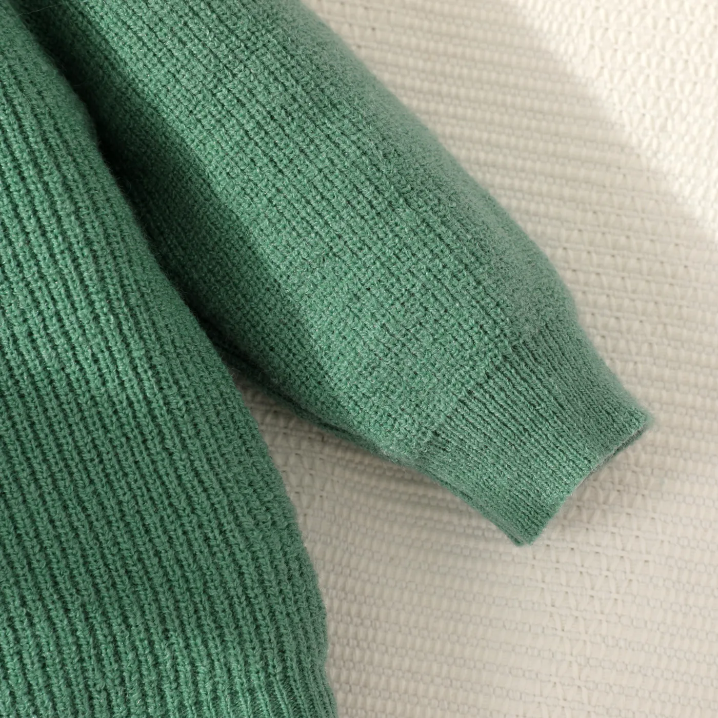 Baby/Kid Girl/Boy Childlike Solid Color Coat/Jeans/Sweater/Shoes Mint Green image 6