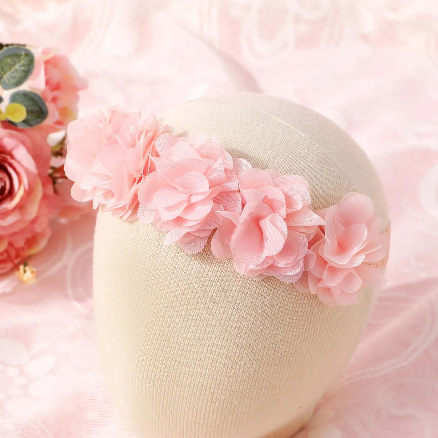 Baby / Toddler Flowers Headbands Hair Accessories Light Pink