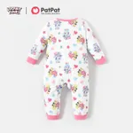 Looney Tunes Baby Boy/Girl Stars and Heart Print  Jumpsuit White image 3
