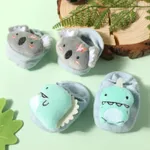 2-pairs Baby Cartoon Animal Vegetable Three-dimensional Socks Light Blue