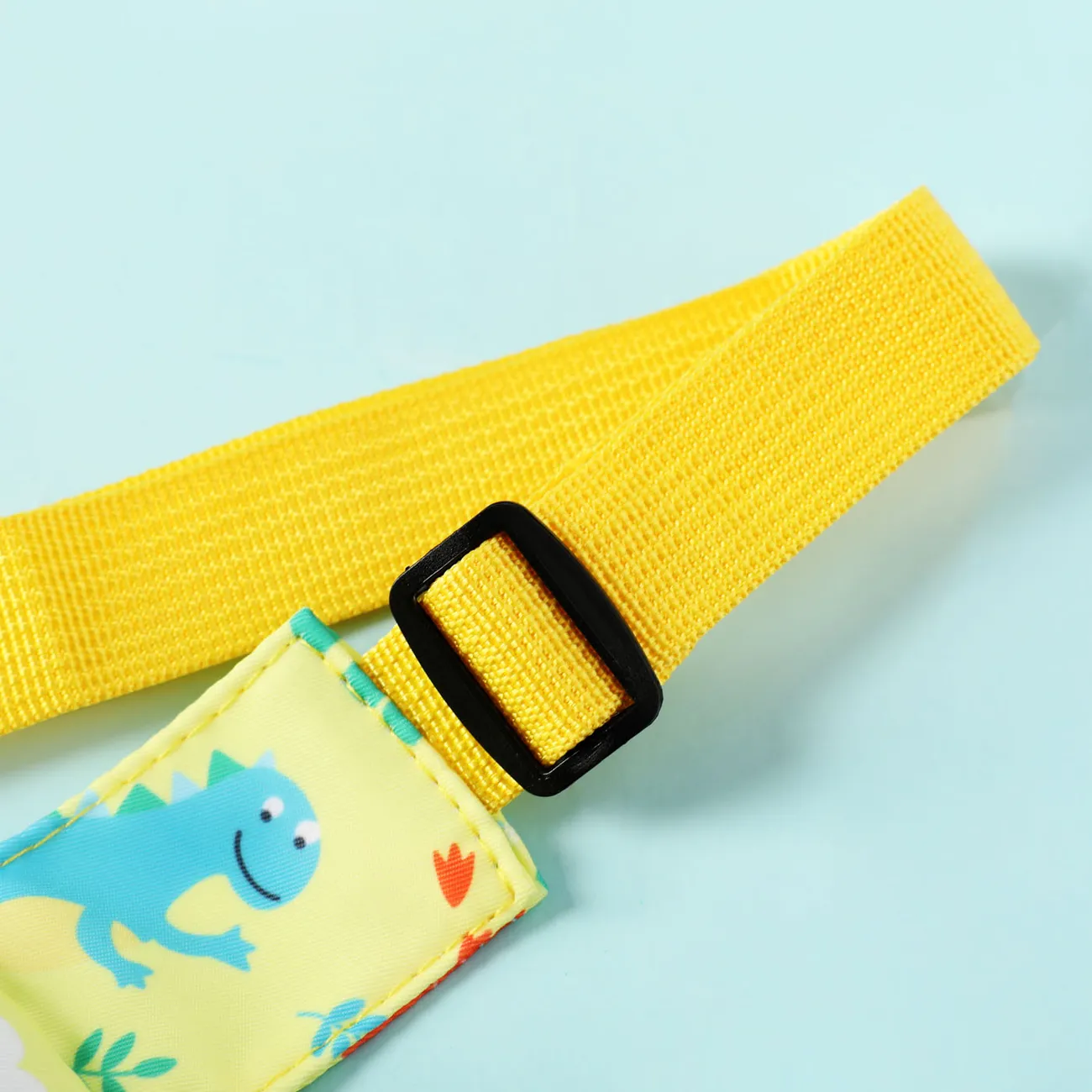 Toddler / Kid Unicorn Dinosaur Pattern Chest Bag Sling Bag Yellow big image 1