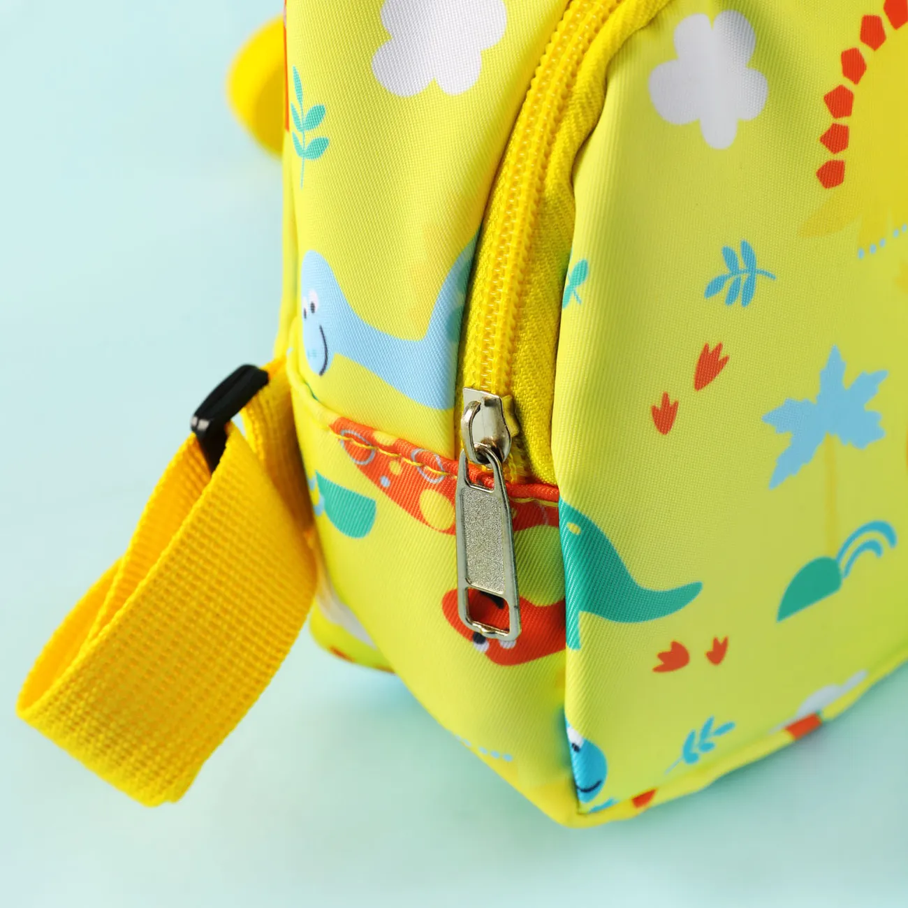 Toddler / Kid Unicorn Dinosaur Pattern Chest Bag Sling Bag Yellow big image 1
