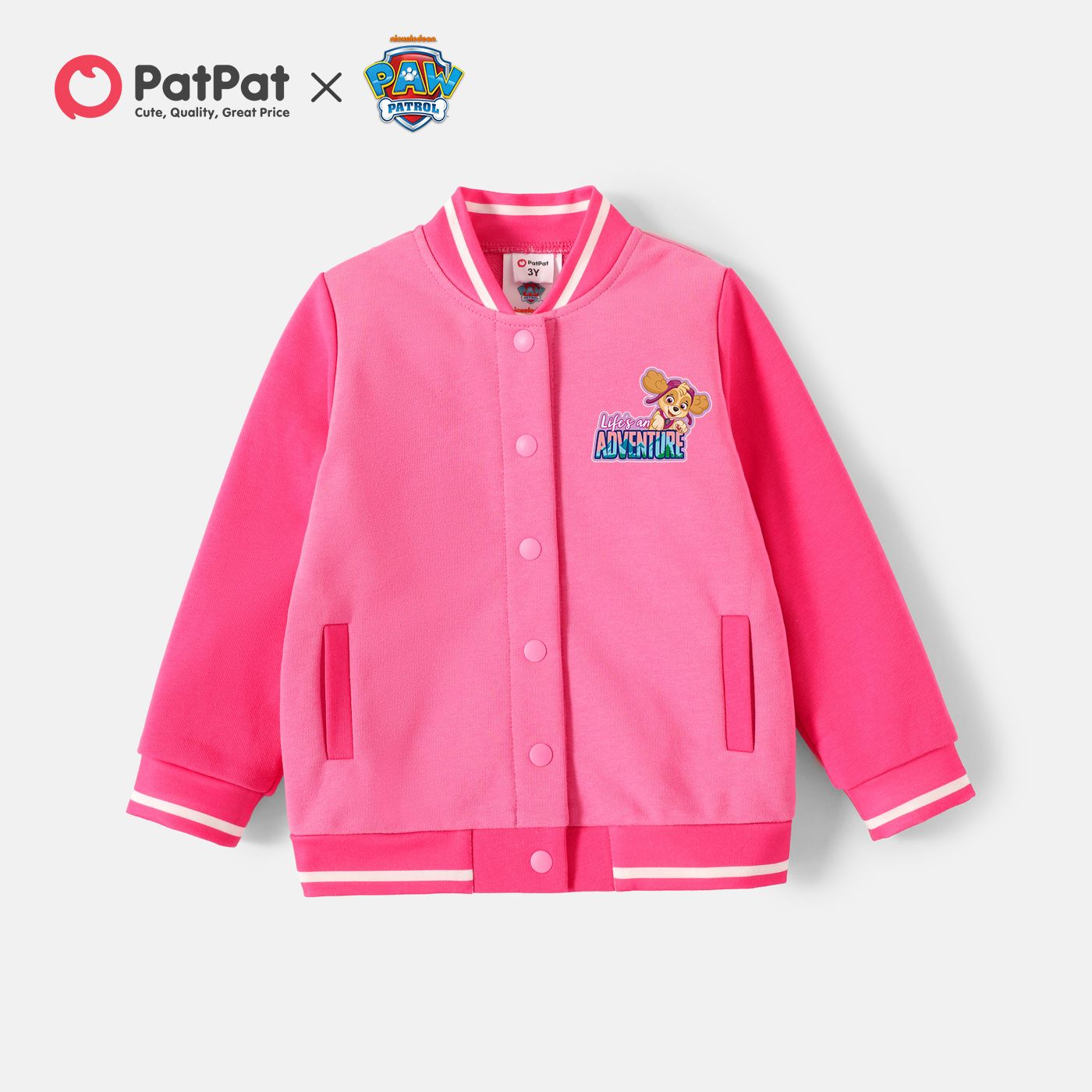 PAW Patrol Toddler Boy/Girl Front Buttons Cotton Jacket