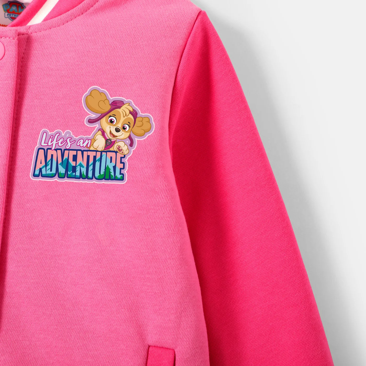 PAW Patrol Toddler Boy/Girl Front Buttons Cotton Jacket Pink image 4
