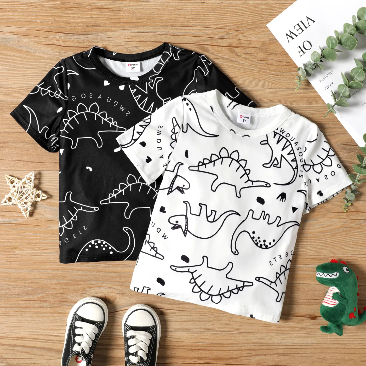 Toddler Animal Print Tee