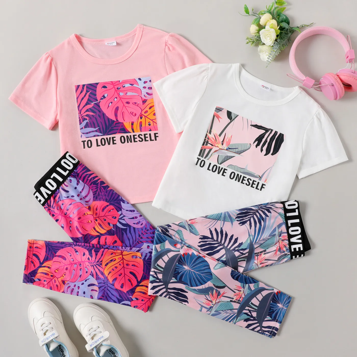 Kid Girl Floral Suits