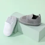 Baby / Toddler Stripe Heart Graphic Breathable Slip-on Prewalker Shoes  image 4