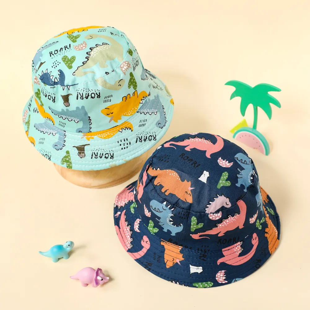 Baby / Toddler Allover Dinosaur Print Bucket Hat big image 7