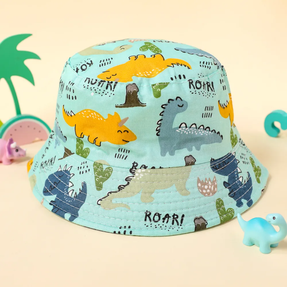 Baby / Toddler Allover Dinosaur Print Bucket Hat  big image 4