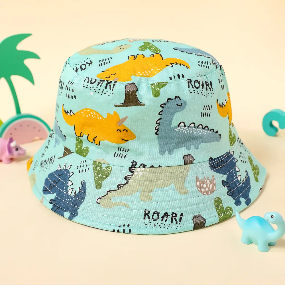 Baby / Toddler Allover Dinosaur Print Bucket Hat big image 4