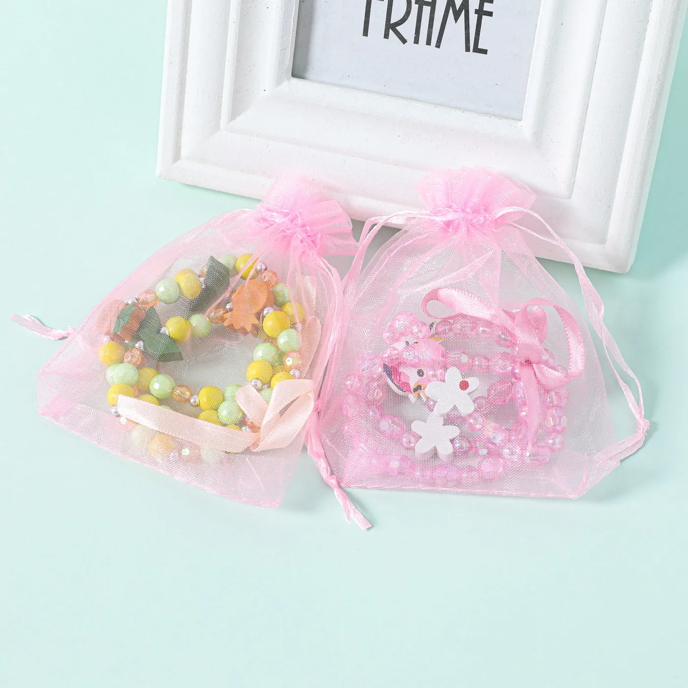 3-pack Pineapple Unicorn Decor Beaded Bracelet for Girls  big image 6