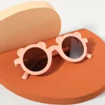 1-pack Toddler / Kid Candy Color Cartoon Orelhas de Urso Óculos Decorativos Laranja