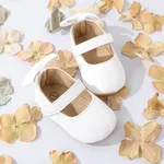 Baby / Toddler Back Bow Decor Soft Sole Non-slip Prewalker Shoes  image 4