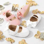 Baby / Toddler Back Bow Decor Soft Sole Non-slip Prewalker Shoes  image 2