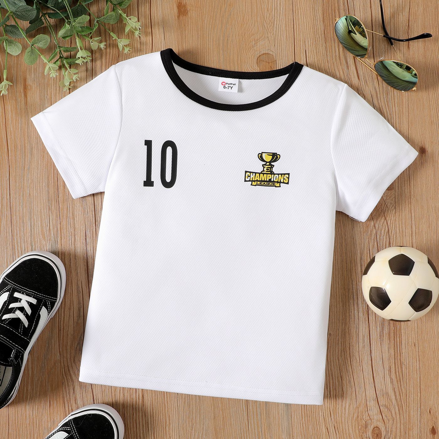 

Kid Boy Number Sports T-shirt