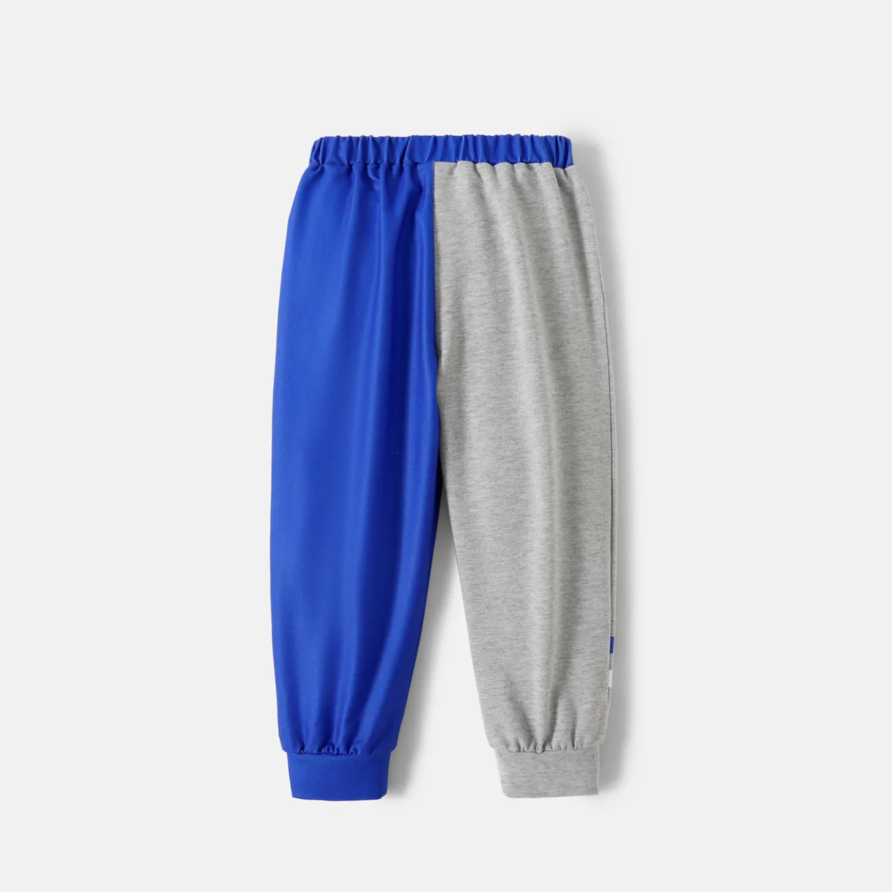 Pantalones elásticos con bloques de color a rayas para niño/niña de la Patrulla Canina Azul big image 1