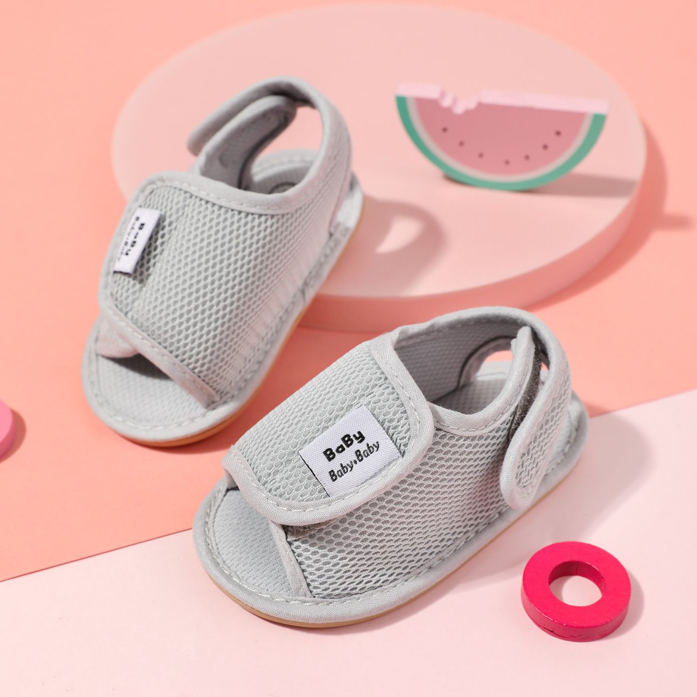 

Baby / Toddler Letter Tab Soft Sole Prewalker Shoes