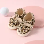 Baby / Toddler Bowknot Decor Soft Sole Velcro Prewalker Shoes Brown