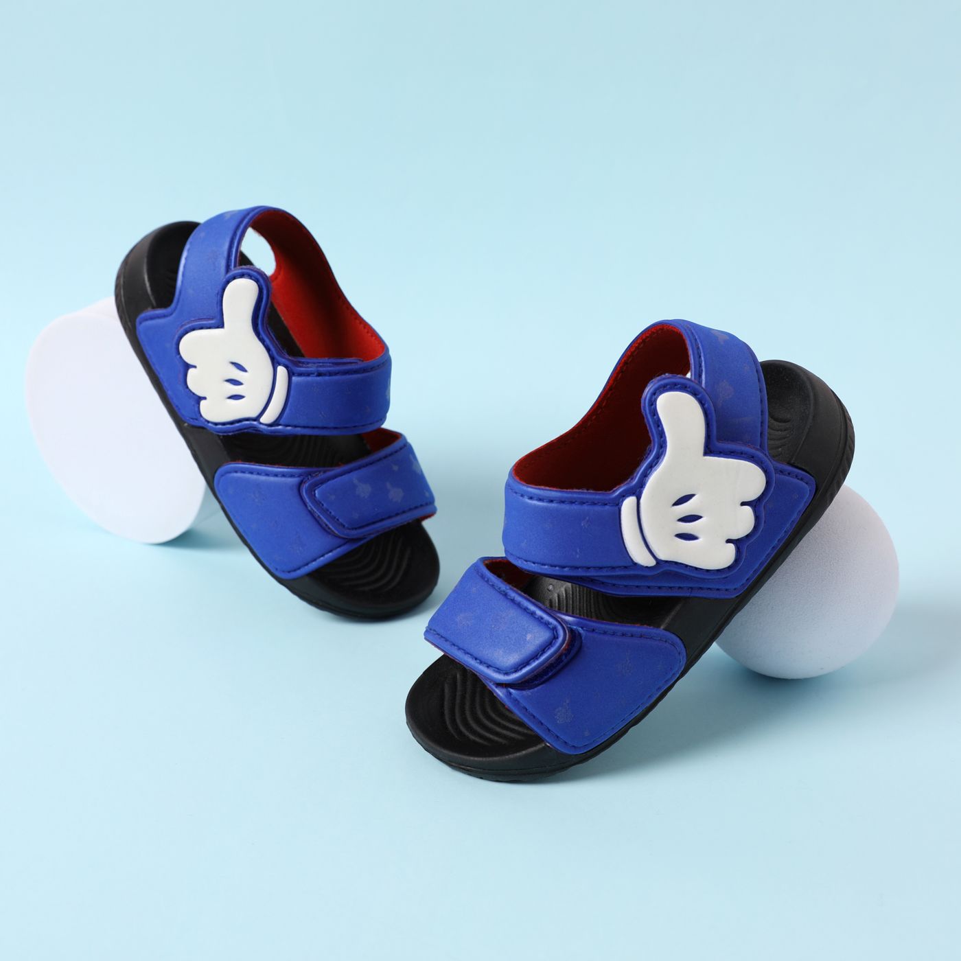 

Toddler / Kid Cartoon Twin Velcro Sandals