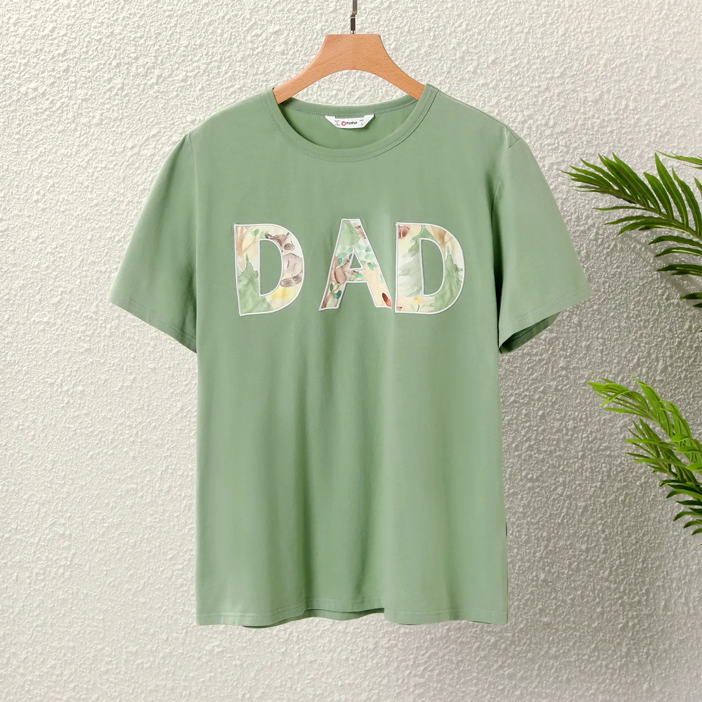 Look de família Animais Meia manga Conjuntos de roupa para a família Conjuntos  image 5