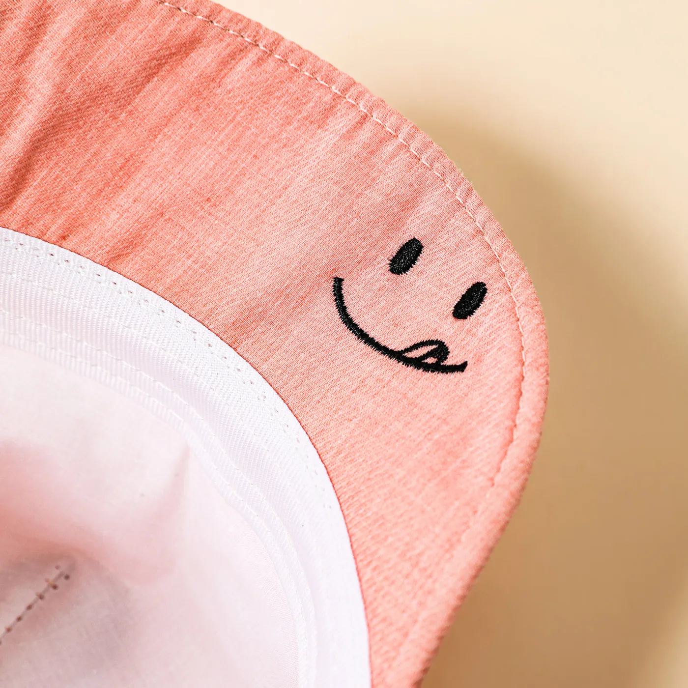 Baby Cartoon Dual Ears Design Polka Dots Baseball Cap Pink image 6