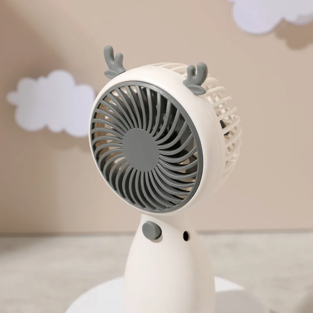 Handheld Fan Cartoon Portable Mini Hand Fan USB Rechargeable Personal Fan for Office Outdoor Travel big image 5