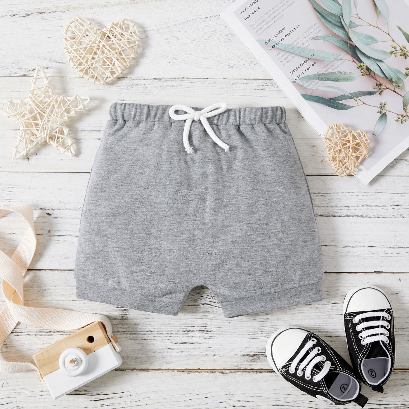 

Baby Boy Solid Casual Workout Sport Shorts