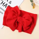 Solid Bowknot Headband for Girls Red