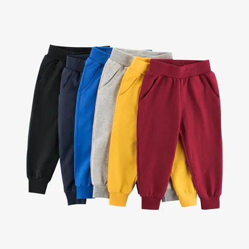 Baby / Toddler Solid Pocket Casual Pants
