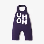 Baby / Toddler Trendy Letter Print Strappy Onesies Royal Blue