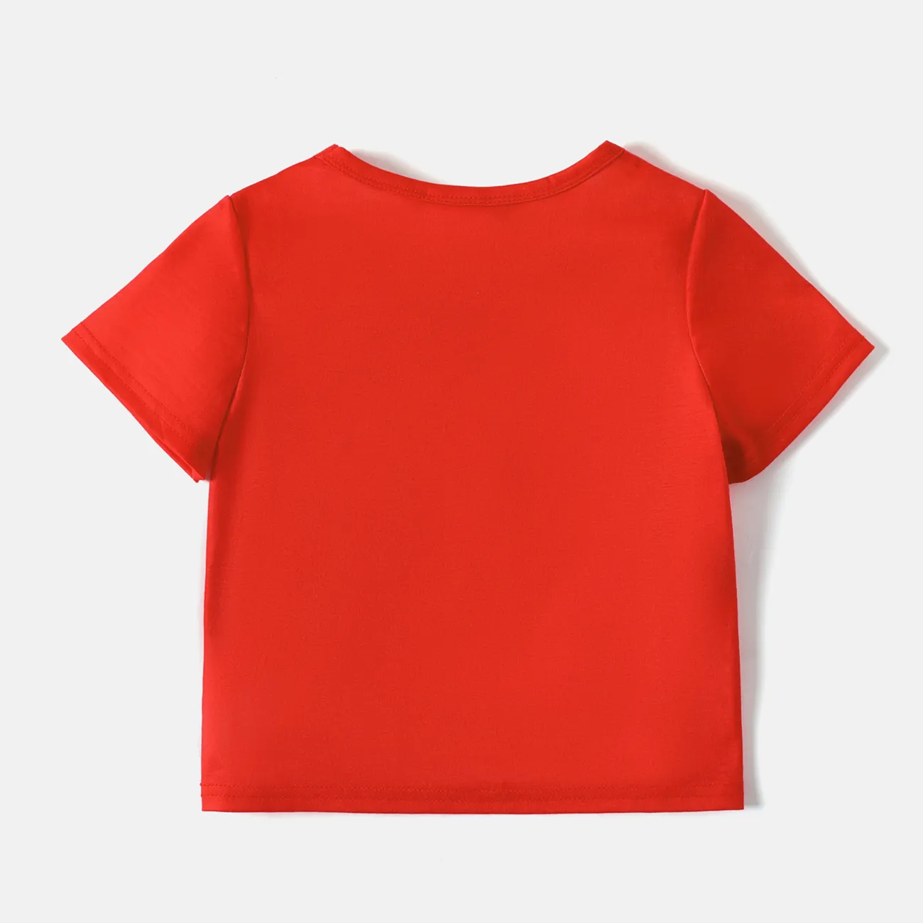 Helfer auf vier Pfoten Kleinkinder Unisex Kindlich Hund Kurzärmelig T-Shirts rot big image 1