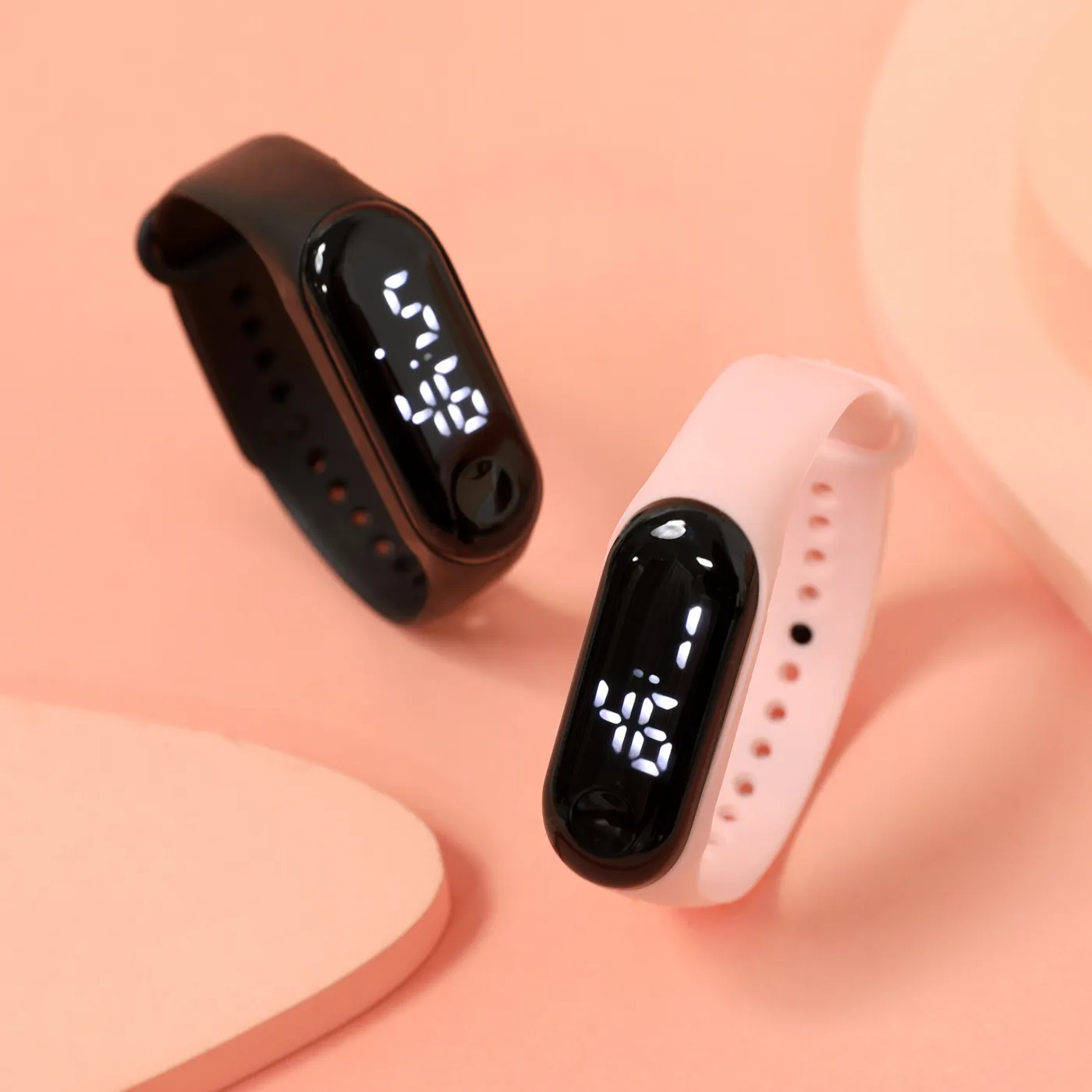 Toddler / Kid LED Watch Digital Smart Pure Color Electronic Watch (With Packing Box)