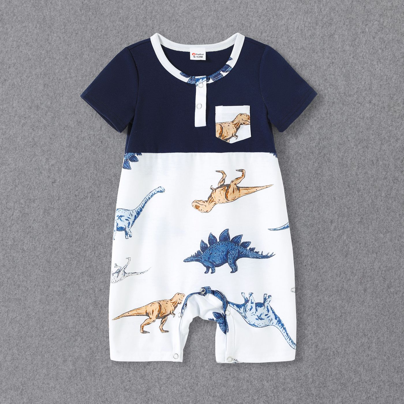 Family Matching All Over Dinosaur Print Spaghetti Strap Midi Dresses And Short-sleeve T-shirts Sets