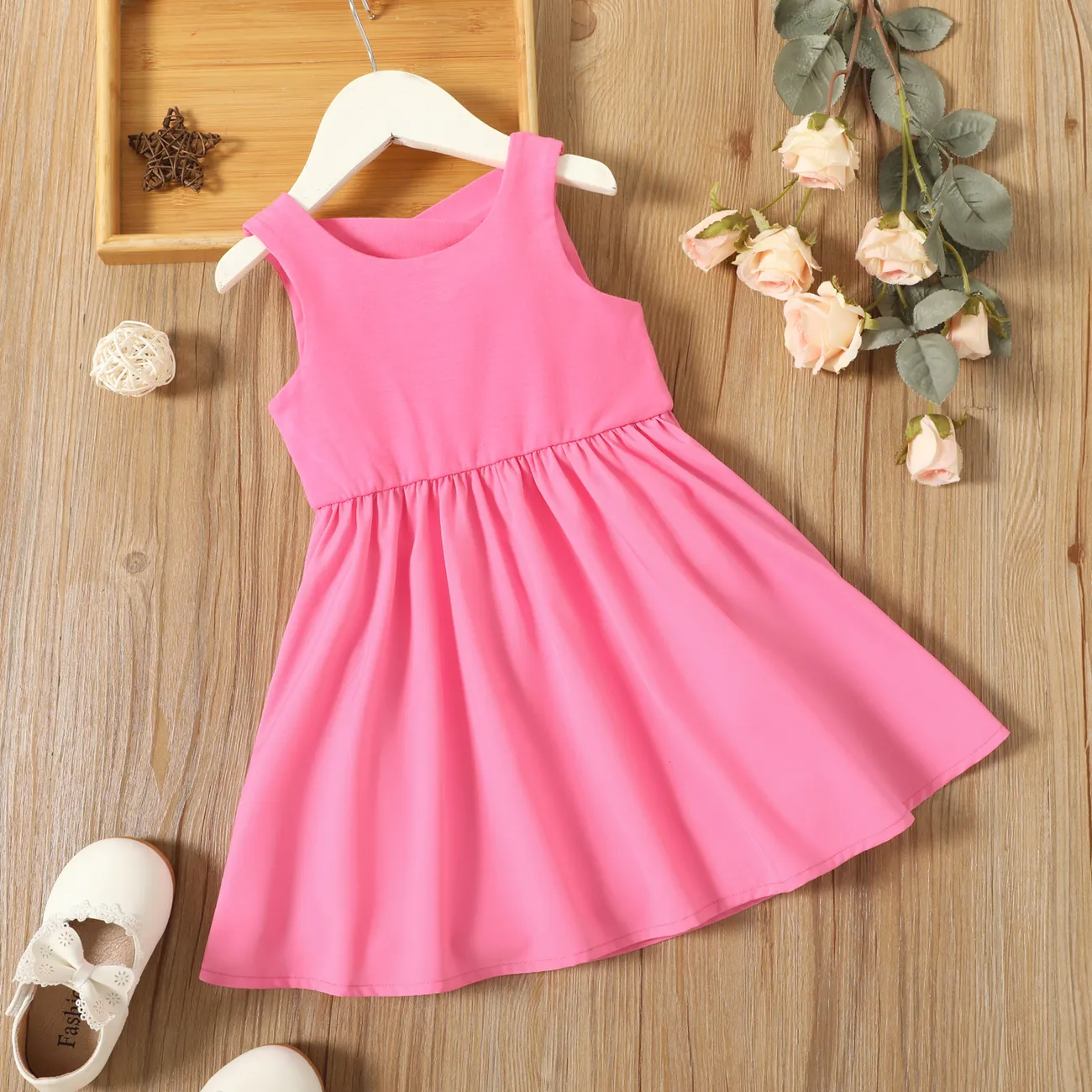 Kleinkinder Mädchen Avantgardistisch Kleider rosa big image 1