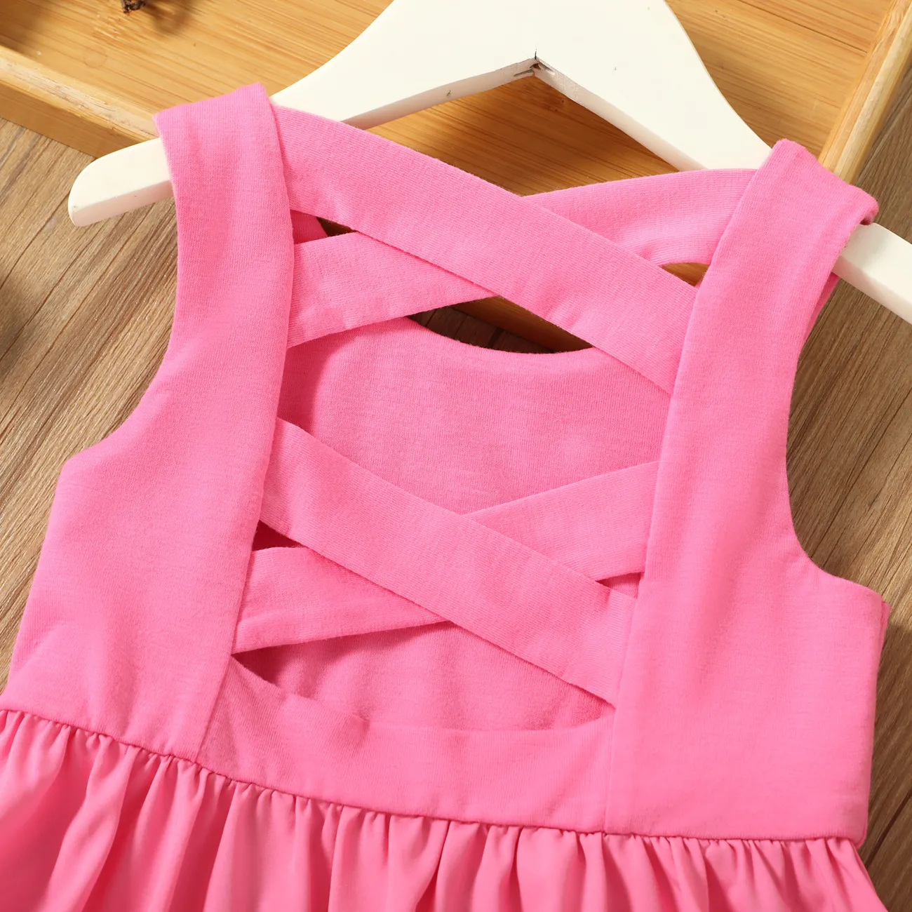 Kleinkinder Mädchen Avantgardistisch Kleider rosa big image 1
