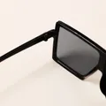 Flat Top Balck Fashion Glasses for Mom and Me  image 2