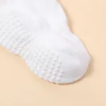 6-pairs Baby Simple Solid Non-slip Glue Grip Socks  image 5