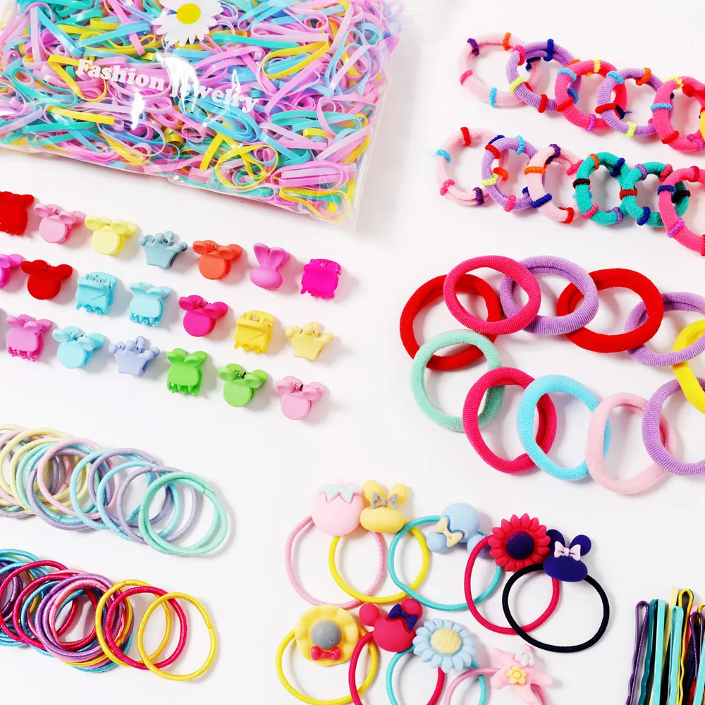 1221-pack Multicolor Hair Accessory Sets for Girls  big image 4