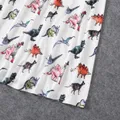Family Matching Dinosaur Print Dresses and Short-sleeve T-shirts Sets   image 4